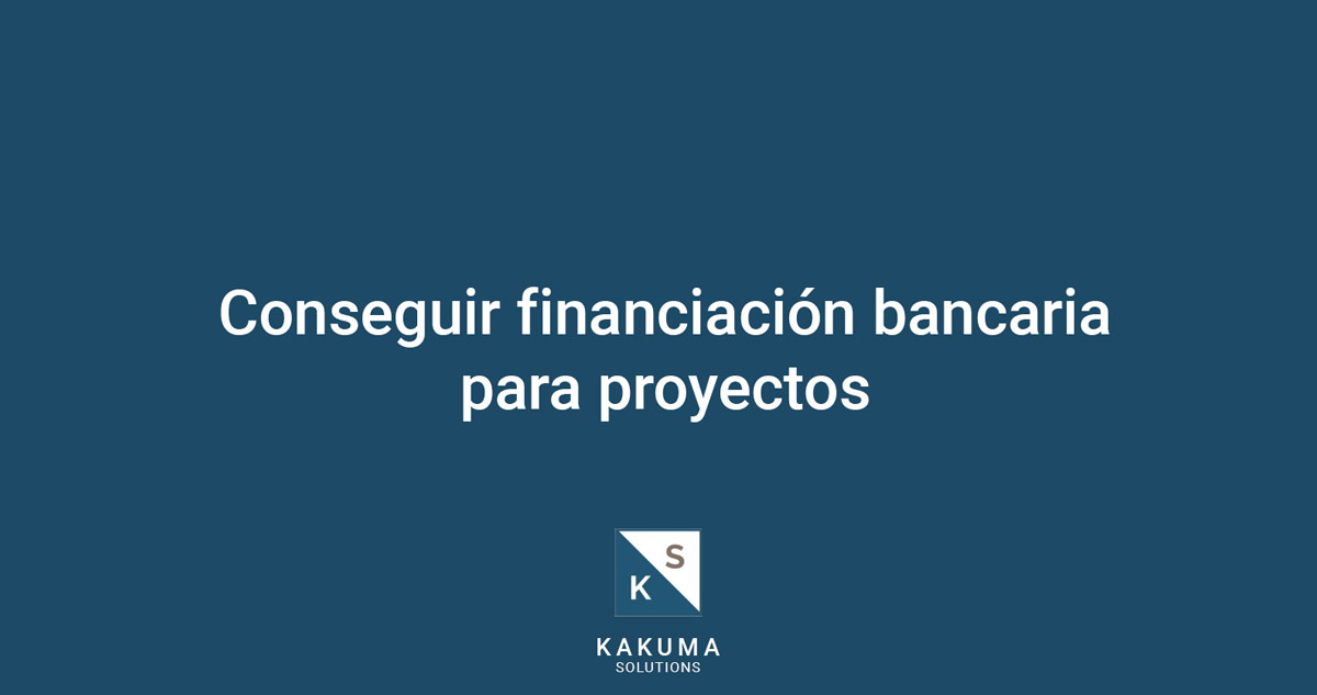 conseguir financiacion bancaria