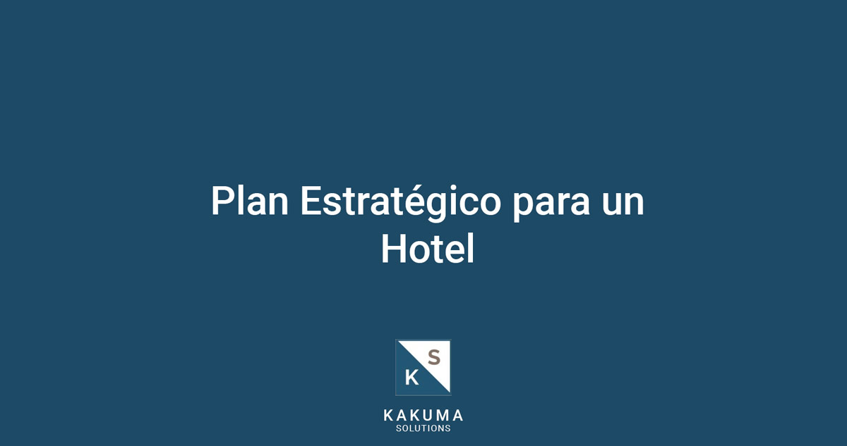 plan estratégico para un hotel