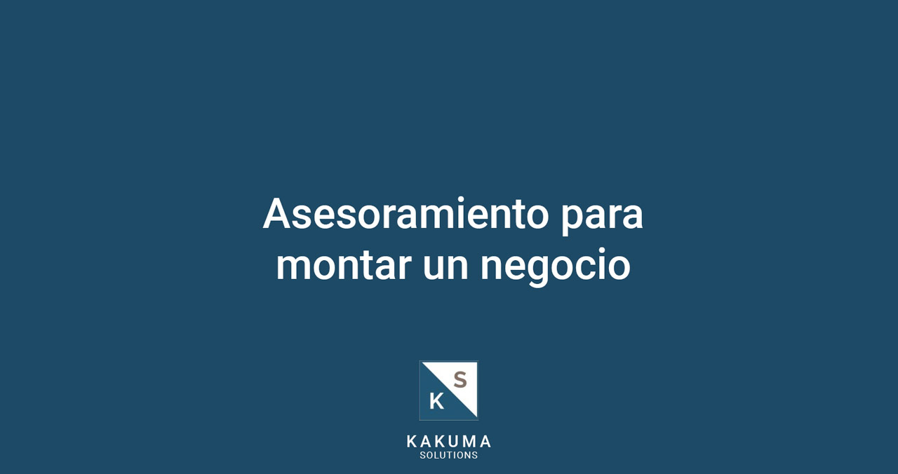 asesoramiento para montar un negocio