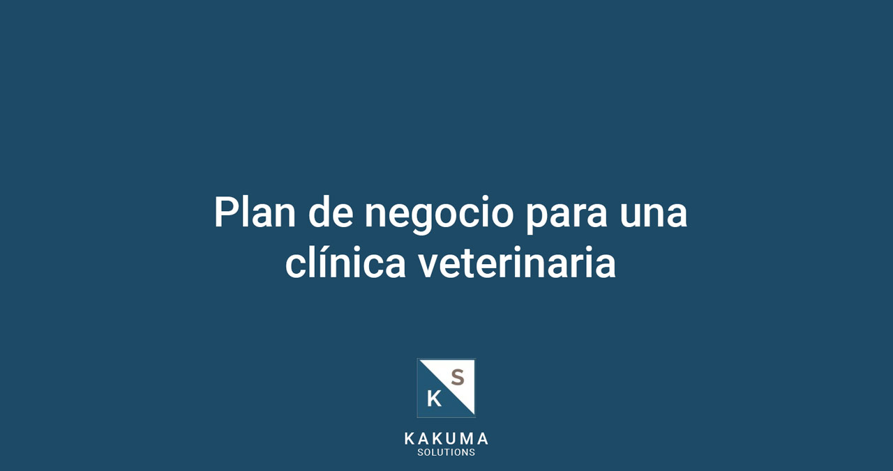 plan de empresa para un veterinario