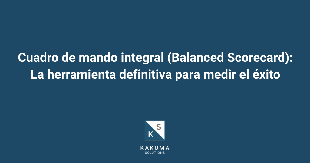 cuadro de mando integral para Pymes
